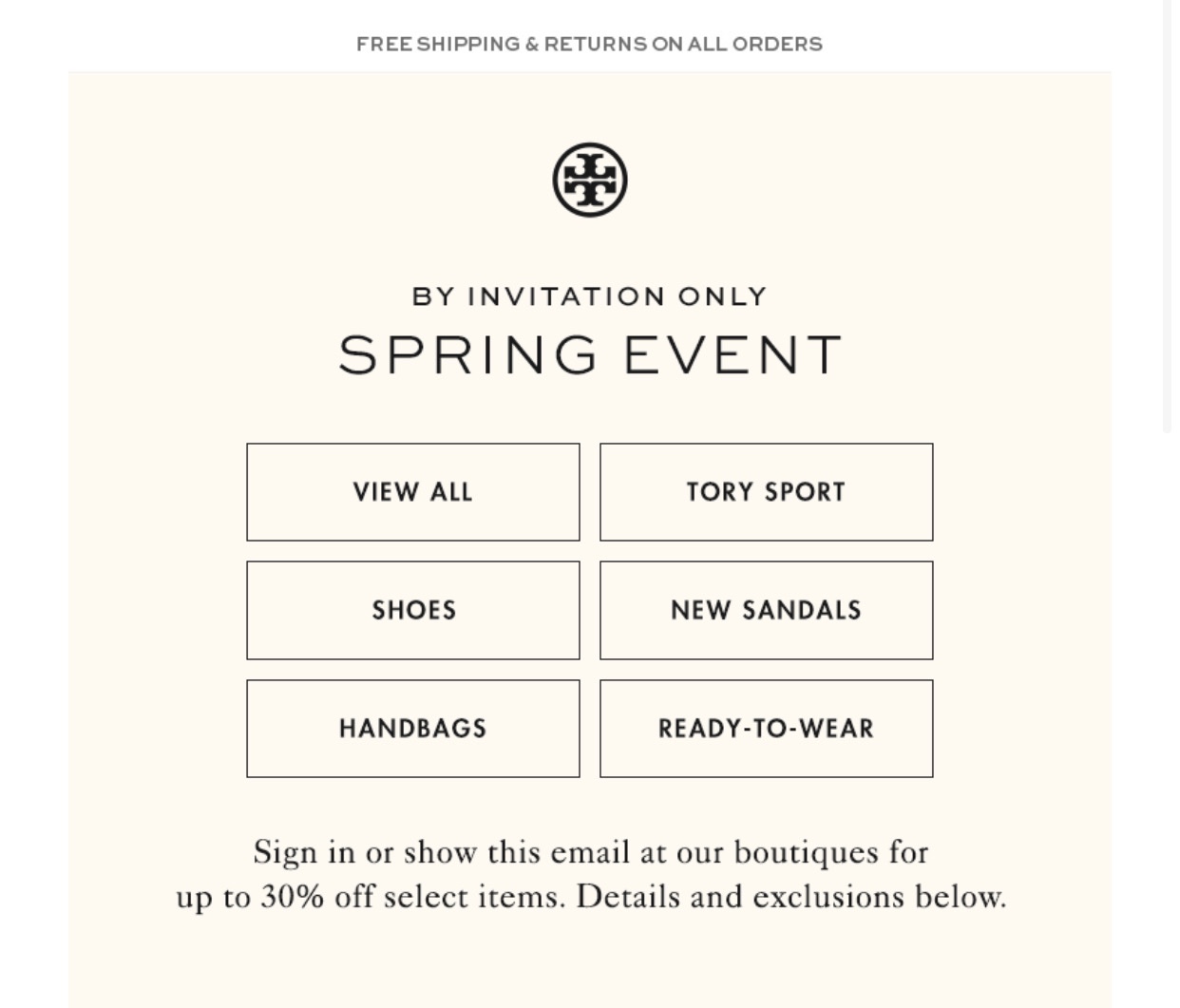 Tory Burch Spring Event 2022 Is Live! - The Double Take Girls