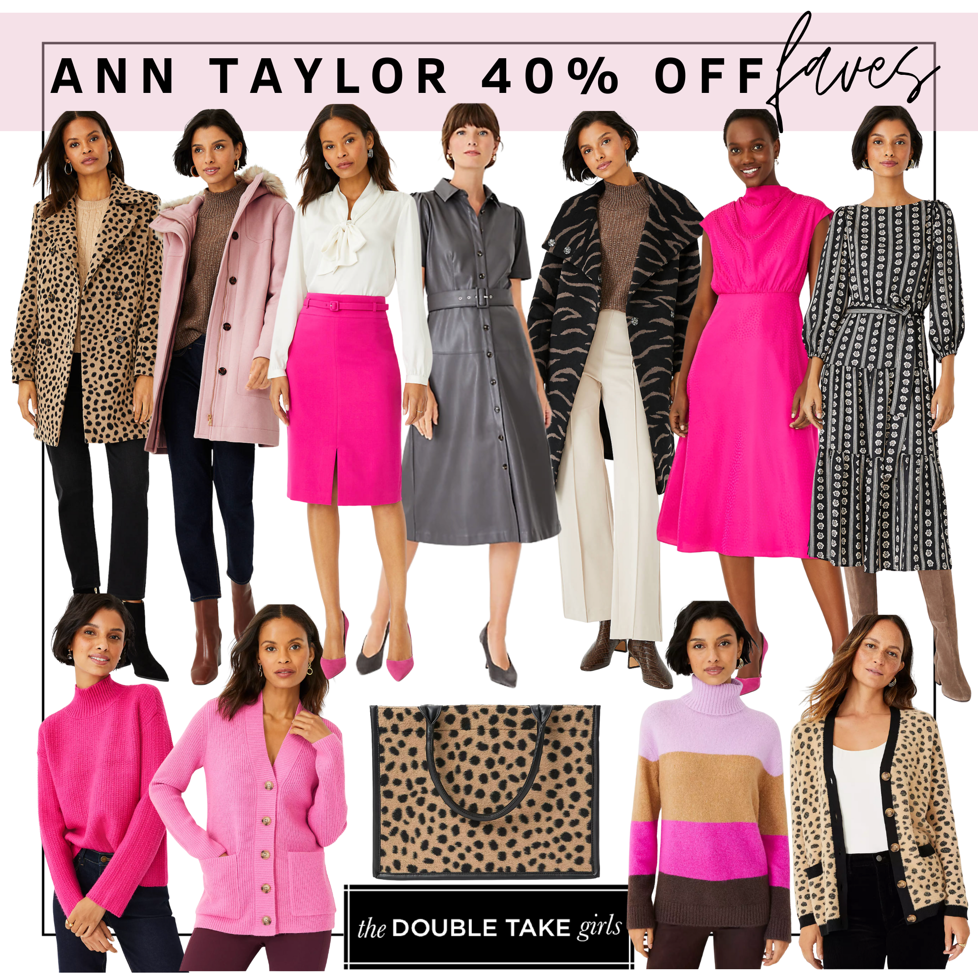 Ann Taylor Fall 40 Off Sale FREE Shipping The Double Take Girls