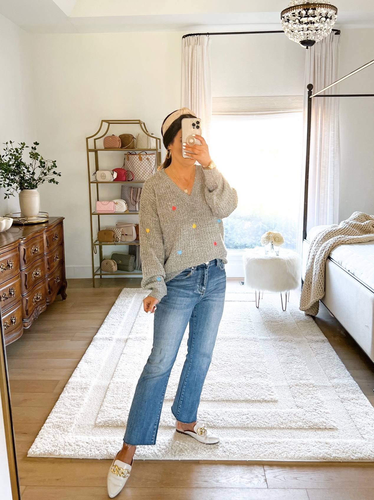 Walmart heart sweater top