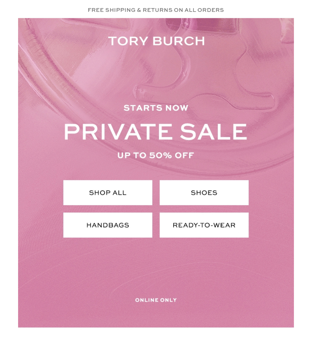 Tory Burch Private Sale 2024 Roundup The Double Take Girls